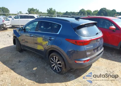 2018 Kia Sportage Ex z USA, uszkodzony, nr VIN KNDPNCAC8J7390445